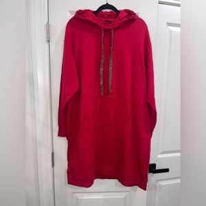 Torrid Cozy Fleece Hoodie Dress